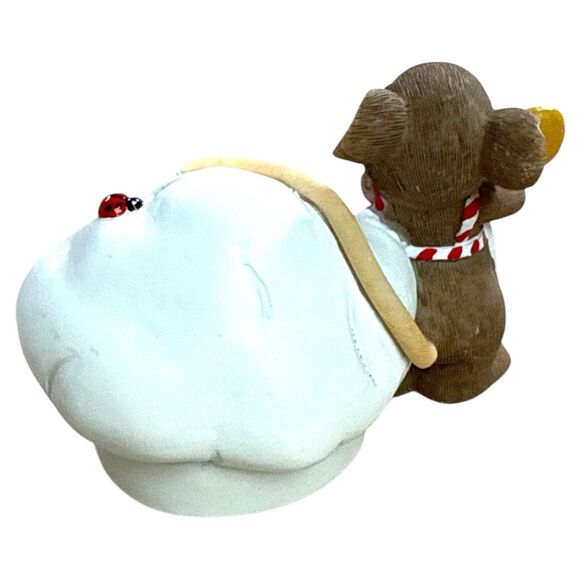 Enesco Charming Tails Mouse Figure 2011 “Well Watcha Waiting For” Kiss the Cook - Picture 6 of 8